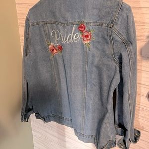 Bride Blue Jean Jacket